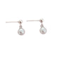 Dangly Kids Pearl Sterling Silver Earrings