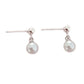 Dangly Kids Pearl Sterling Silver Earrings