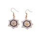Dangly Spiderweb Halloween Fashion Earrings
