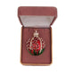 Decorated Bauble Christmas Brooch(2)