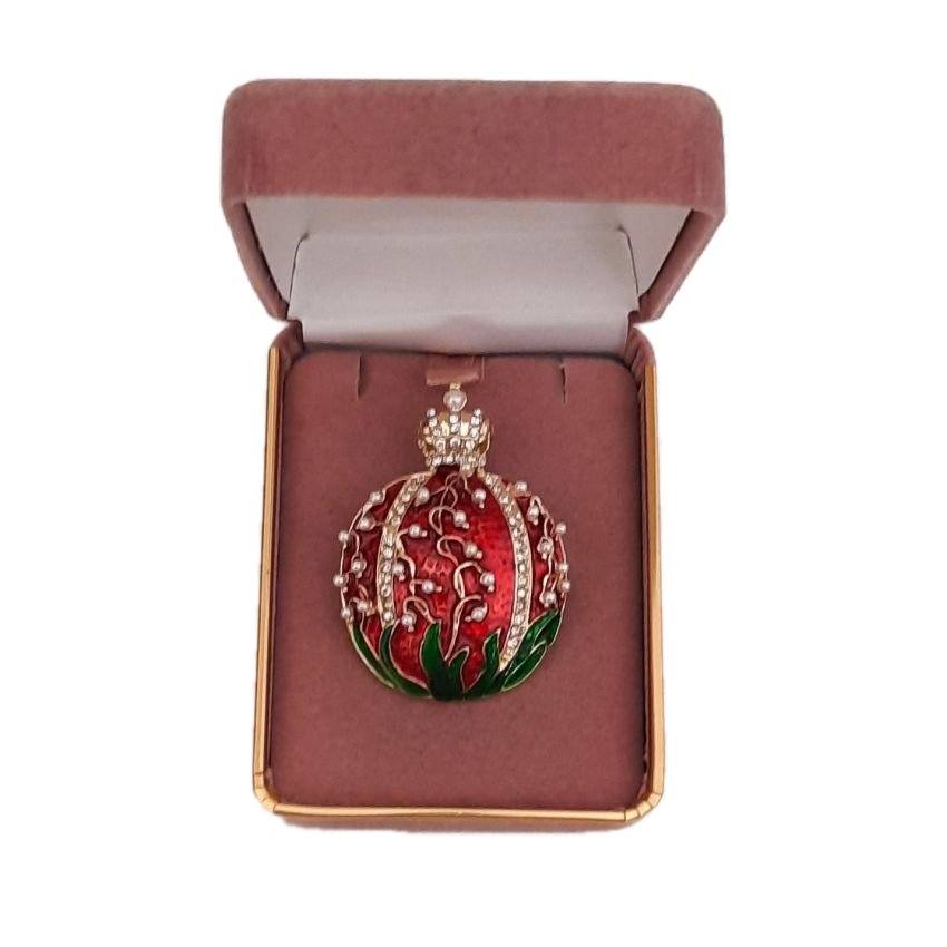 Decorated Bauble Christmas Brooch(2)