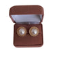 Decorative Edge Pearl Clip On Earrings(2)