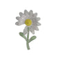 Diamante Daisy Flower Brooch