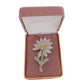 Diamante Daisy Flower Brooch(2)