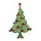 Diamante Stone Christmas Tree Brooch