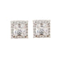 Diamante Stud Small Clip On Earrings