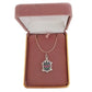 Diamante Turtle Silver Necklace(2)