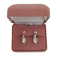 Diamante Drop Stud Clip On Earrings(2)