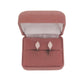 Diamond Design Stud Pearl Clip On Earrings(2)