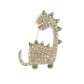 Dinosaur Design Ladies Brooch