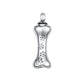 Dog Bone Cremation Ashes Locket