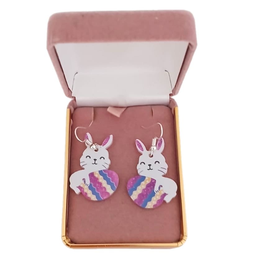 Egg And Bunny Fashion Earrings(2)