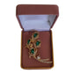 Emerald Green Pretty Ladies Brooch(2)