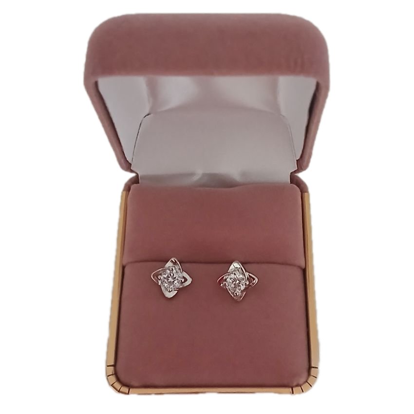 Fancy Stud Diamante Sparkly Earrings(2)