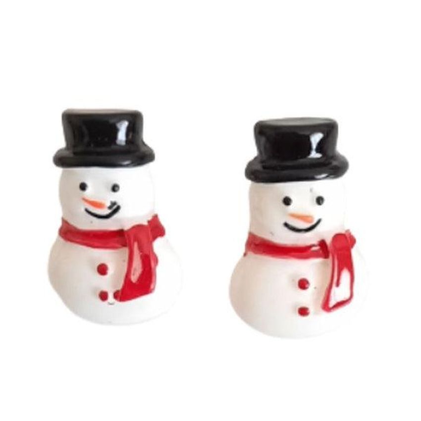 Fashion Jewellery Snowman Large Stud Earrings