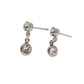 Fashion Jewellery Double Diamante Earrings
