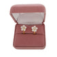 Five Petal Flower Clip On Earrings(2)