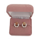 Flower Ring Pearl Clip On Earrings(2)