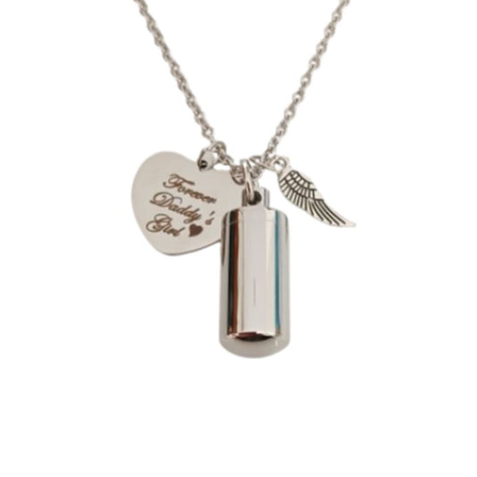 Forever Daddy's Girl Cremation Pendant