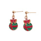 Fun Bauble Christmas Earrings