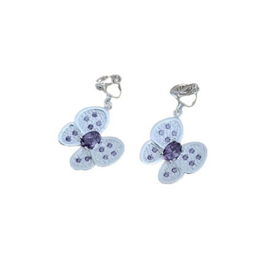 Fun Butterfly Clip On Earrings