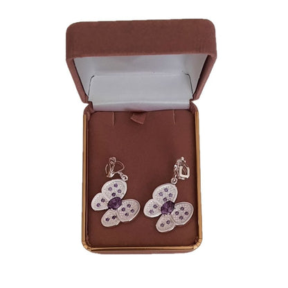 Fun Butterfly Clip On Earrings(2)