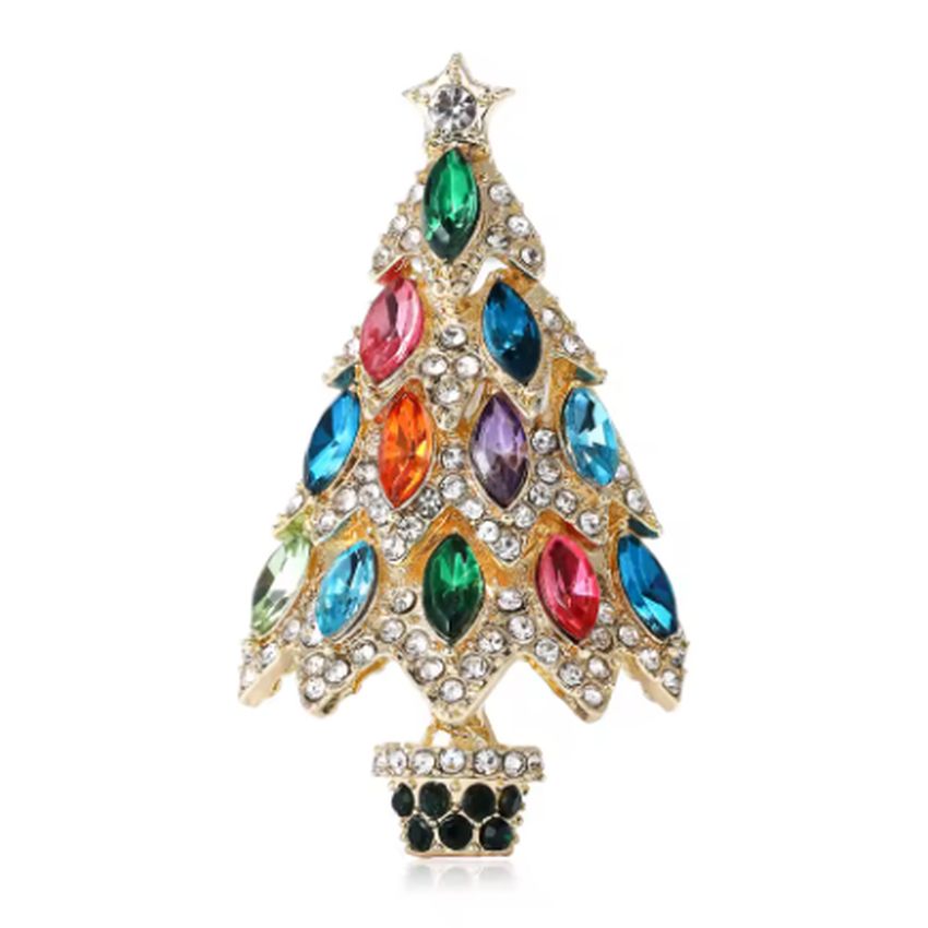 Fun Christmas Tree  Brooch