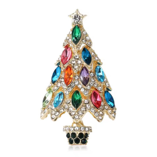 Fun Christmas Tree  Brooch