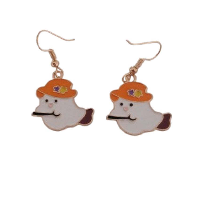 Funny Ghost Halloween Fashion Earrings
