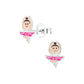 Girls Dancer Sterling Silver Earrings