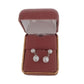 Girls Double Pearl Centre Earrings(2