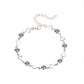 Girls Small Heart Links Silver Bracelet
