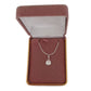 Girls Sterling Silver Enamel Cat Pendant(2)