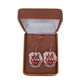 Gnomes In A Cup Christmas Earrings(2)