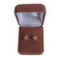 Gold Plated Sparkly Star Earrings(2)