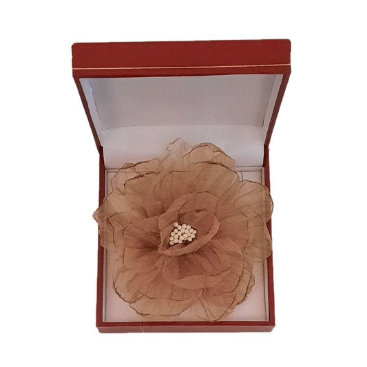 Gold Ruffle Flower Wrist Corsage