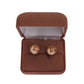 Gold Snowman Clip On Earrings(2)