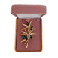 Green And Gold Flower Brooch(2)