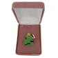 Green And Red Christmas Tree Brooch(2)