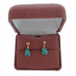Green Enamel Octopus Clip On Earrings(2)