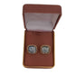 Green With Pearl Clip On Earrings(2)