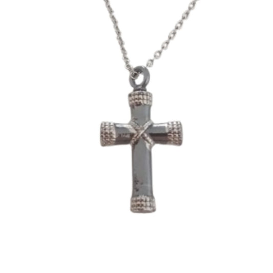 Grey Cross Memorial Cremation Ashes Pendant