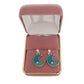 Half Moon Dangly Sterling Silver Earrings(2)