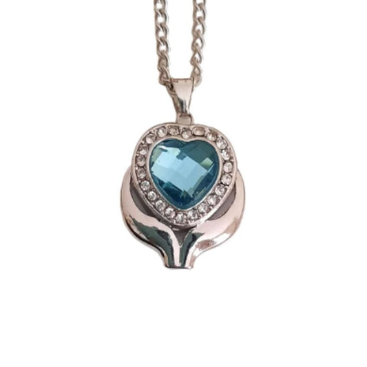 Hand And Heart Cremation Ashes Locket