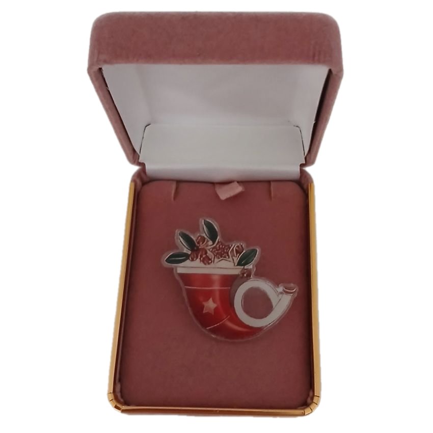 Fun Acrylic Christmas Brooch