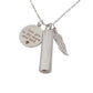 I Love You To The Moon And Back Cremation Ashes Necklace