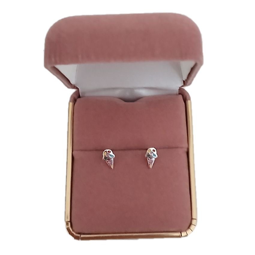 Ice Cream Sterling Silver Earrings(2)