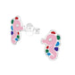 Kids Seahorse Sterling Silver Stud Earrings