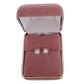 Kids CZ Centre Sterling Silver Stud Earrings(2)