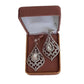 Large Diamante Vintage Style Clip Earrings(2)